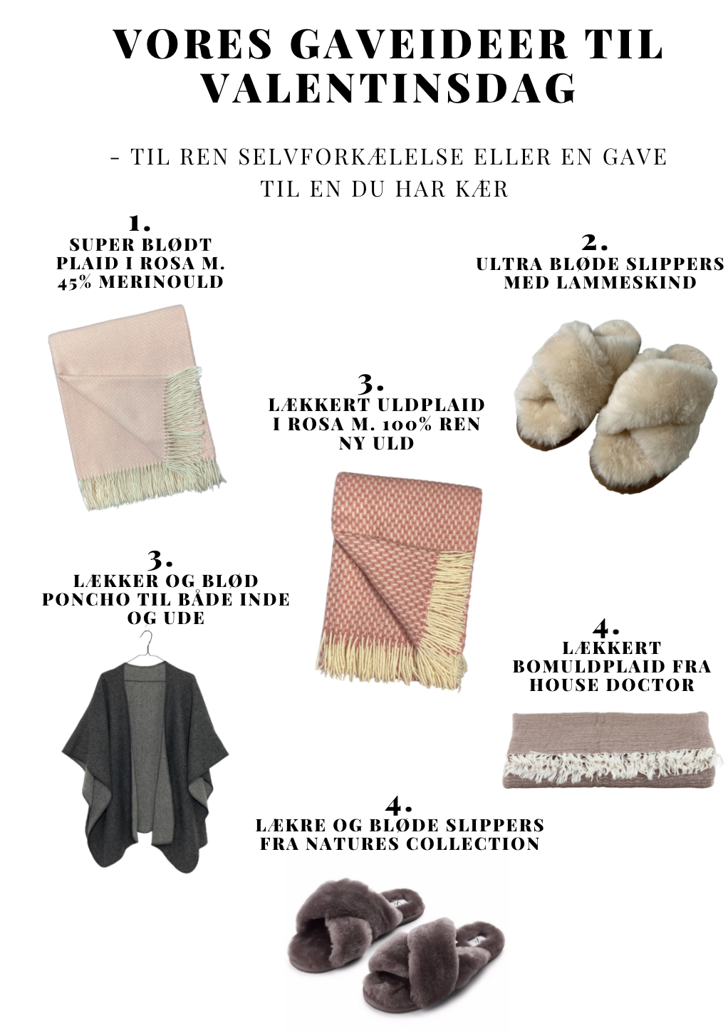 Valentinsdag - Vores guide til gaveideer 💗