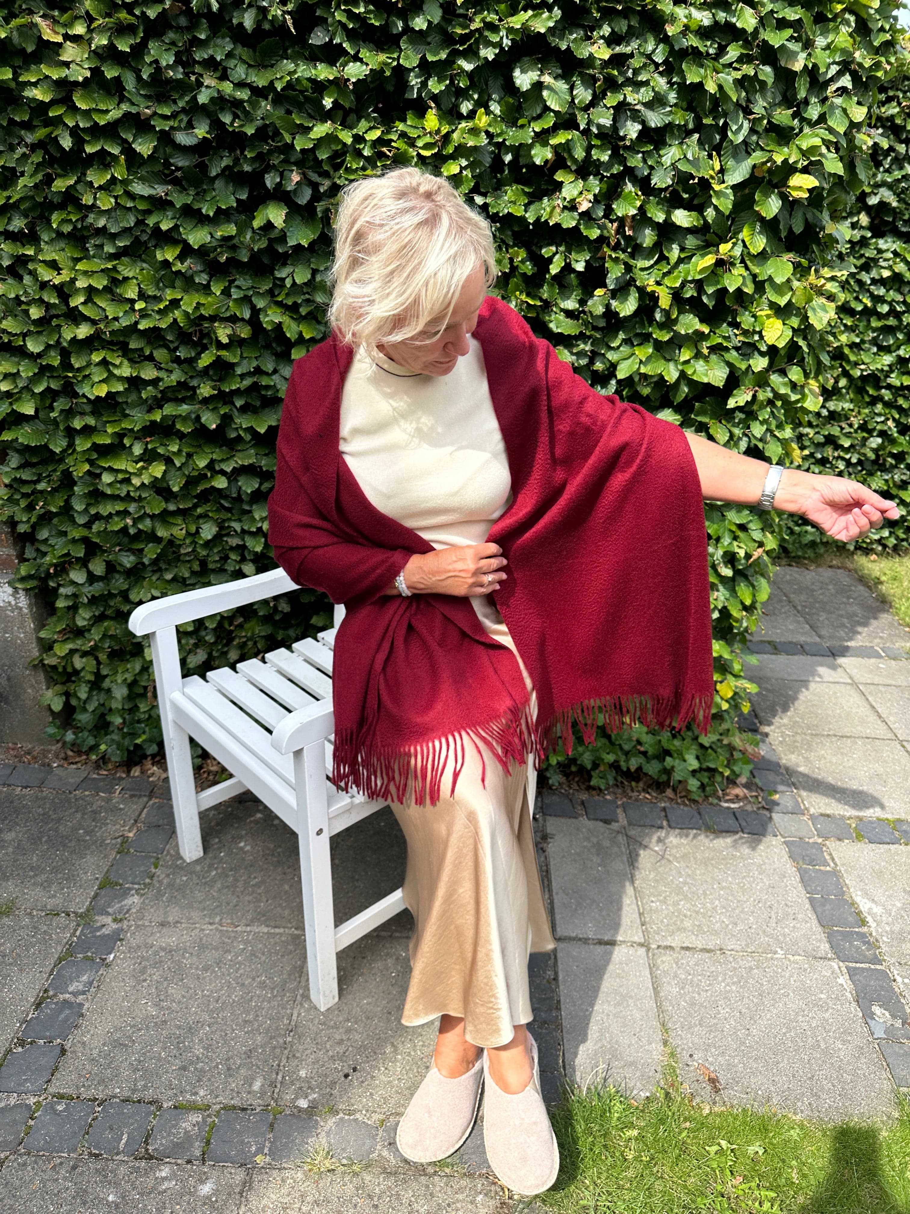 Sjaler i cashmere