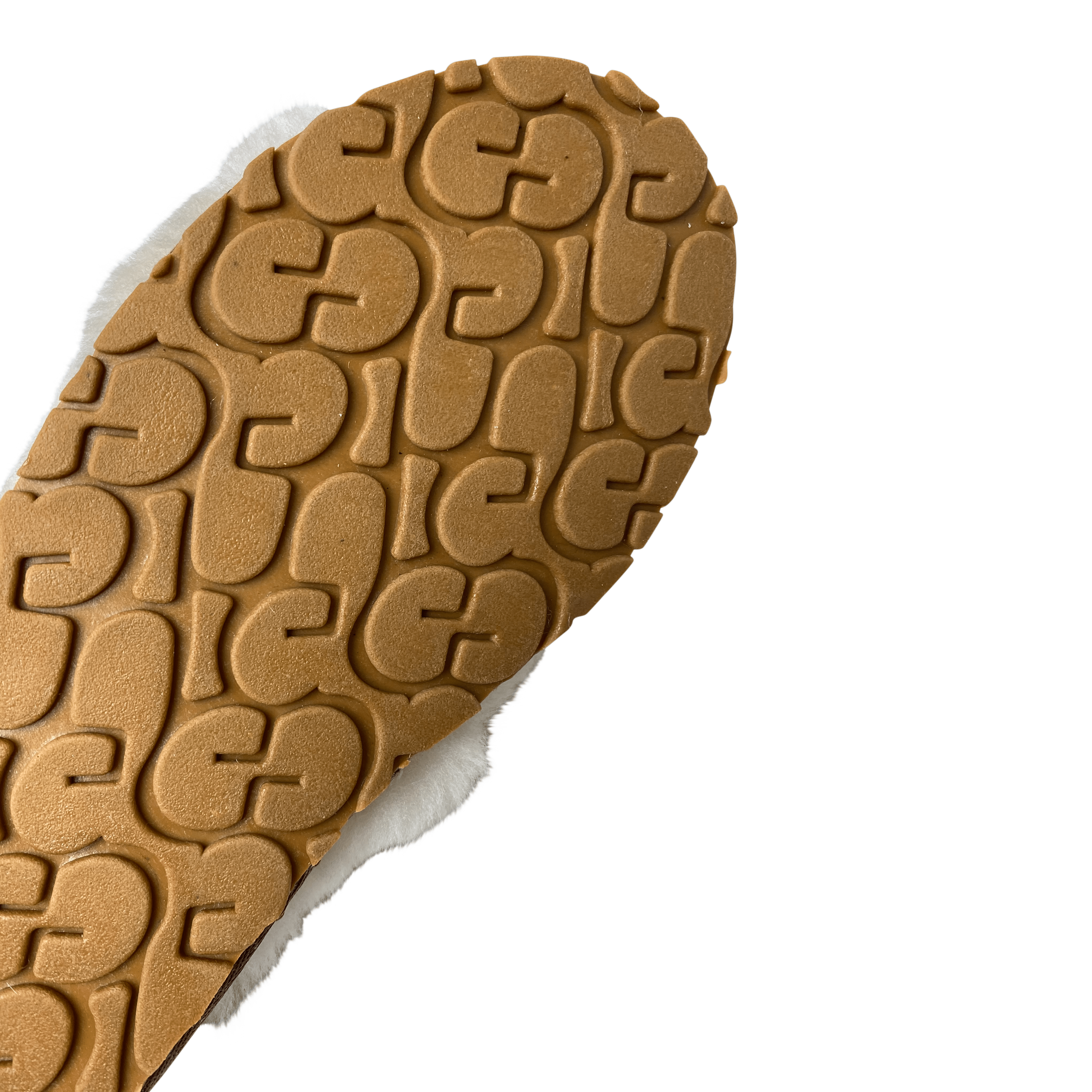 Lammeskind hjemmesko - Off White Slippers Uldplaiden